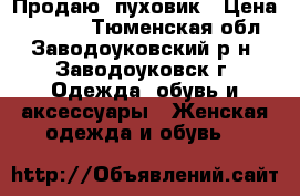 Продаю  пуховик › Цена ­ 2 200 - Тюменская обл., Заводоуковский р-н, Заводоуковск г. Одежда, обувь и аксессуары » Женская одежда и обувь   